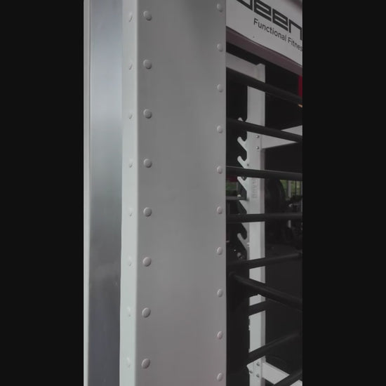 Magnetic gym bag instantly sticks to metal wall when thrown, showcasing strong built in magnets and secure hold for active lifestyles.
