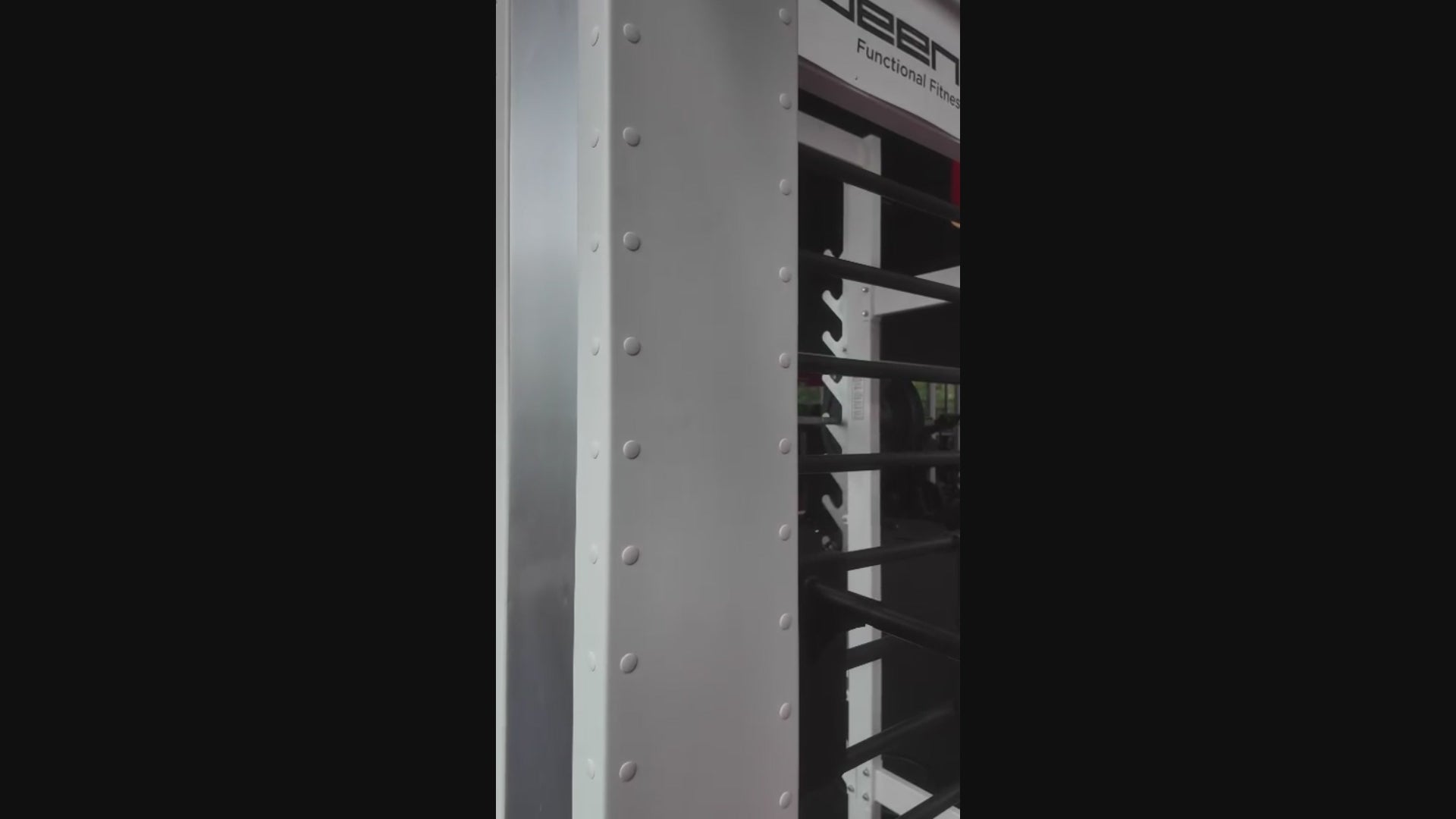 Magnetic gym bag instantly sticks to metal wall when thrown, showcasing strong built in magnets and secure hold for active lifestyles.